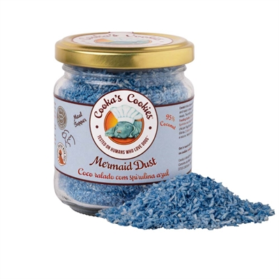 Cookas Cookies Topping & Tillskott Till Hundens Foder Mermaid Dust